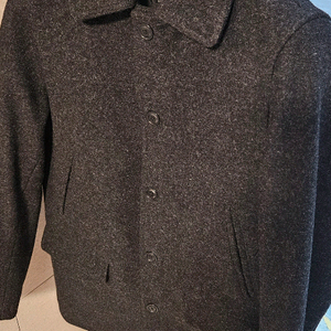 j.crew 제이크루 울 하프코트 차콜그레이 S