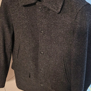 j.crew 제이크루 울 하프코트 차콜그레이 S