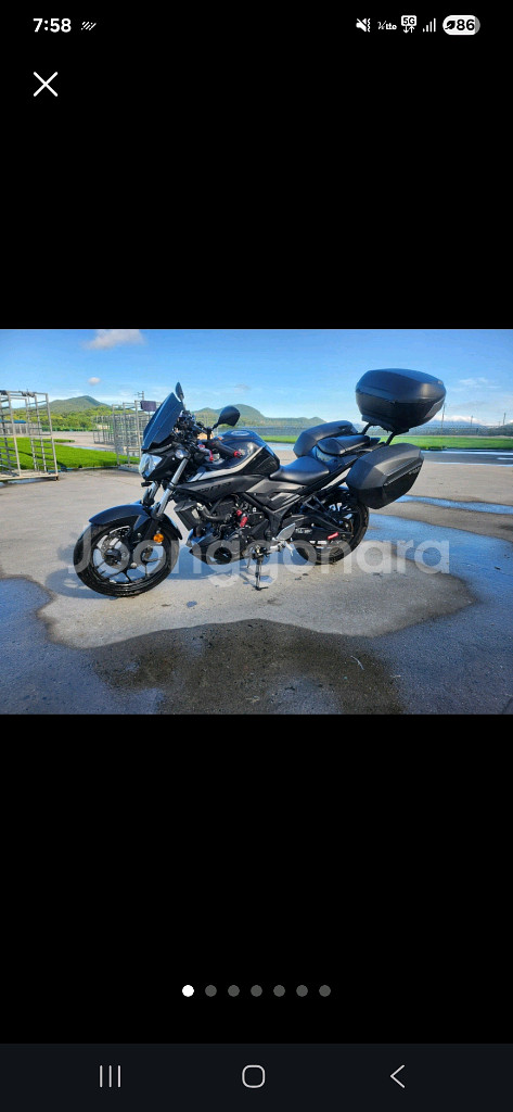 MT03 샤드 브라켓 세트 (탑박스+사이드백)(캐리어)--5