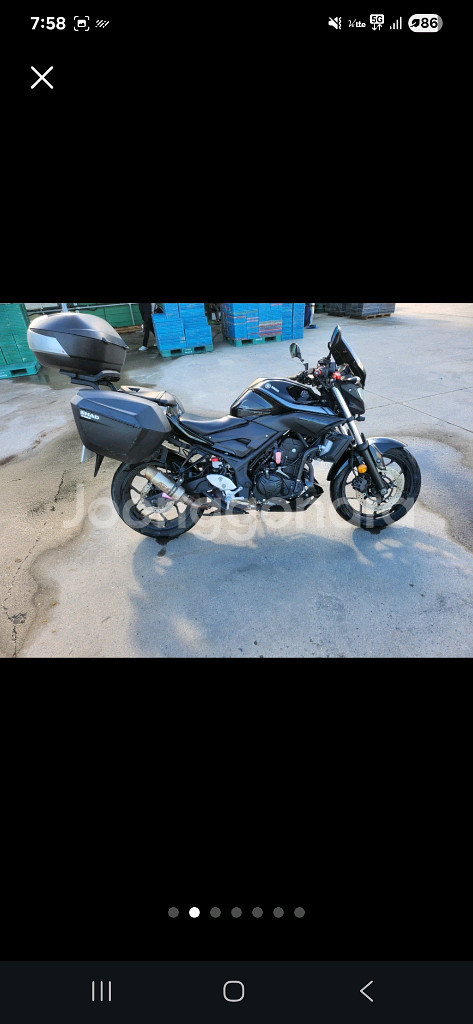 MT03 샤드 브라켓 세트 (탑박스+사이드백)(캐리어)--6