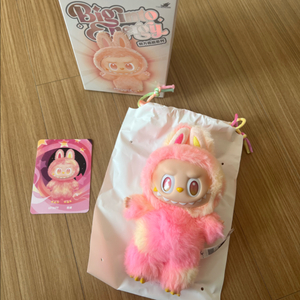 정품 팝마트 라부부 하이라이트인형 로얄티 행복이