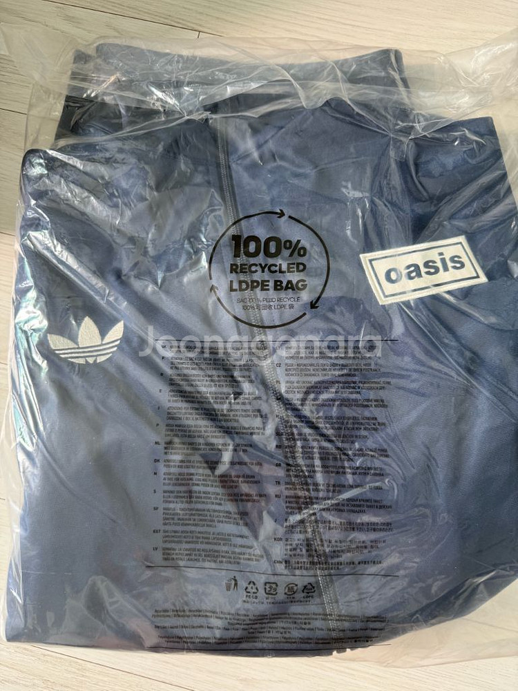 [XL]아디다스X오아시스 투어 파이어버드 나이트인디고--0