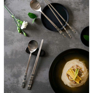 국립중앙박물관 굿즈 보상화 수저세트