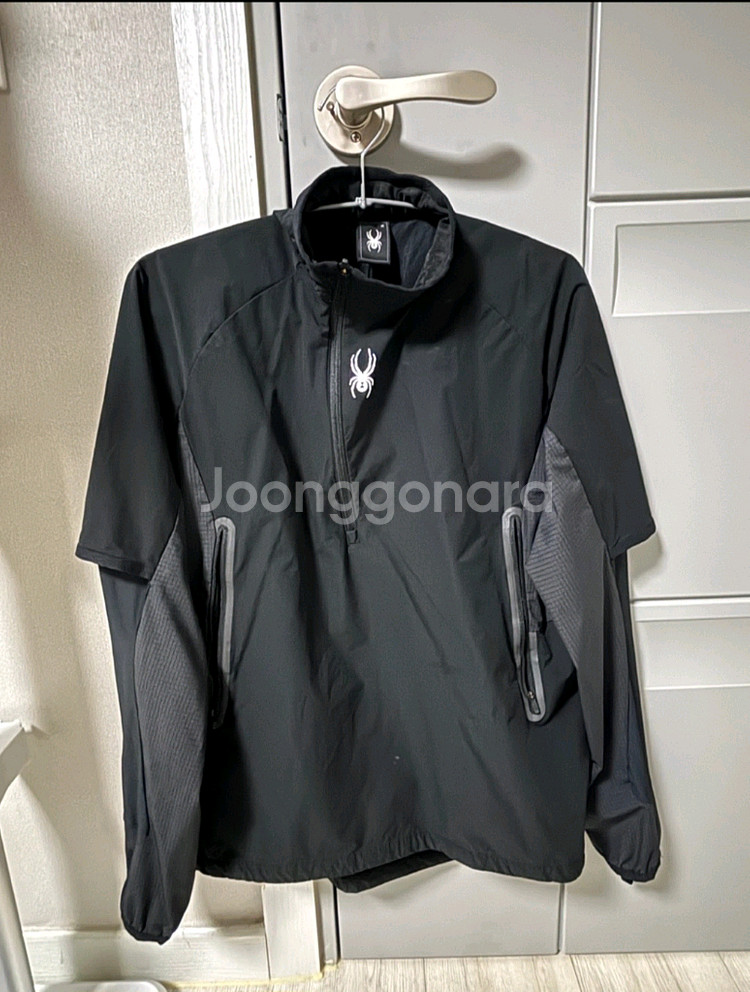 스파이더 바람막이 자켓--3