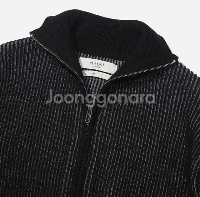 티아이포맨 플라즈 집업가디건 검정색 95사이즈 팝니다--4