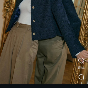 더베이지스 누카자켓 베이지바지