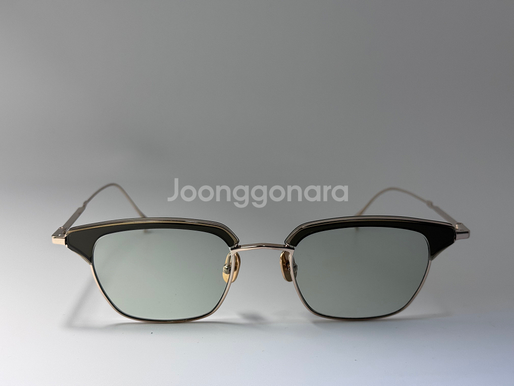 이세이 미야케 x 금자안경 웰링턴 V 하금테 안경 0056--1