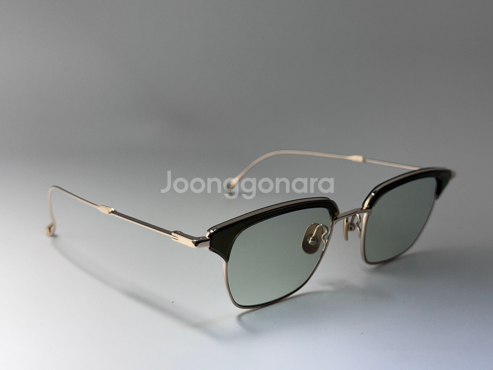 이세이 미야케 x 금자안경 웰링턴 V 하금테 안경 0056--3