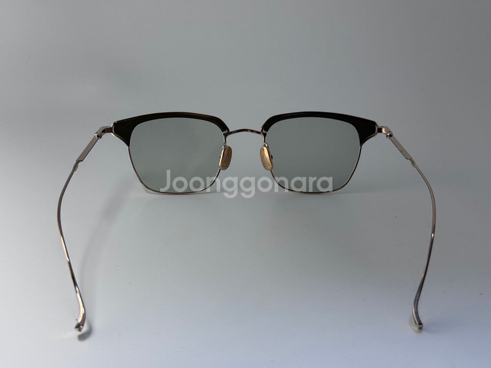 이세이 미야케 x 금자안경 웰링턴 V 하금테 안경 0056--4