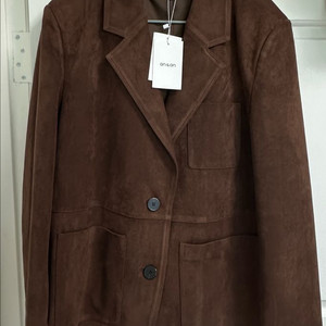 온앤온 스웨이드 자켓 택있는 새상품 사이즈1