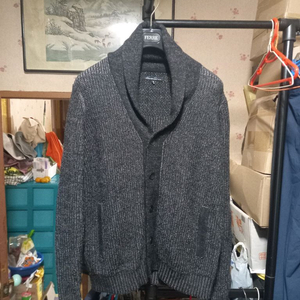 [케네스콜]하찌 숄카라 가디건 M(100~슬림105)