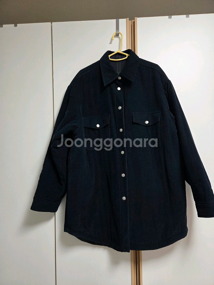 문달 로쏘 리버시블 셔츠 자켓 네이비--10