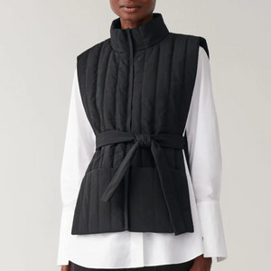 COS 코스 집업 푸퍼 베스트