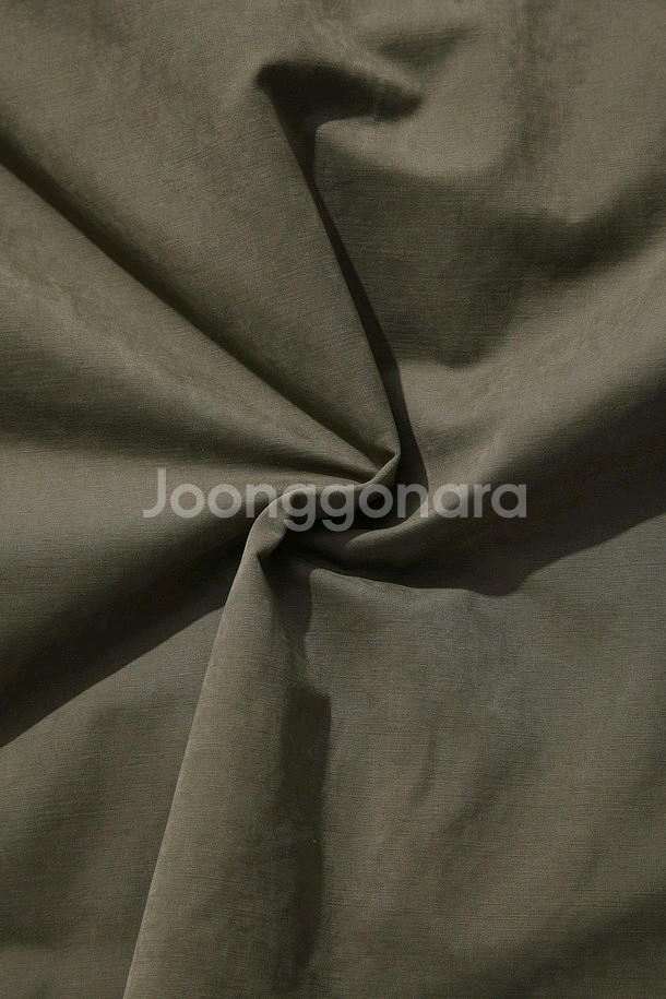 커스텀멜로우 디테처블 코트, 블랙, 카키베이지 각각--7