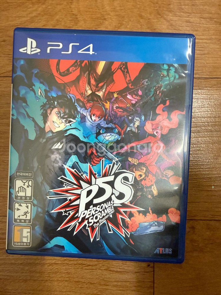 플스4 페르소나5 스크램블 팔아요--0