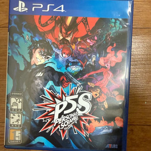 플스4 페르소나5 스크램블 팔아요