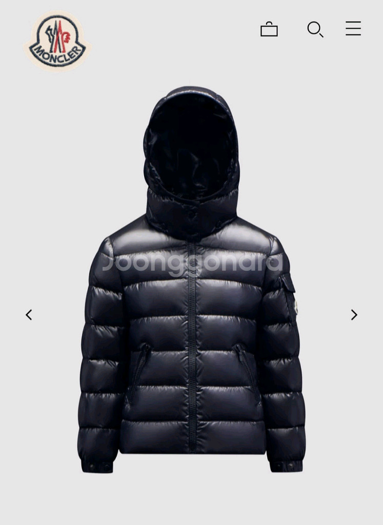 (몽클레어) 키즈 바디 패딩점퍼 10y--0