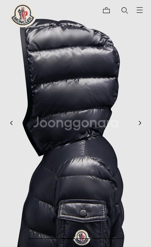 (몽클레어) 키즈 바디 패딩점퍼 10y--9