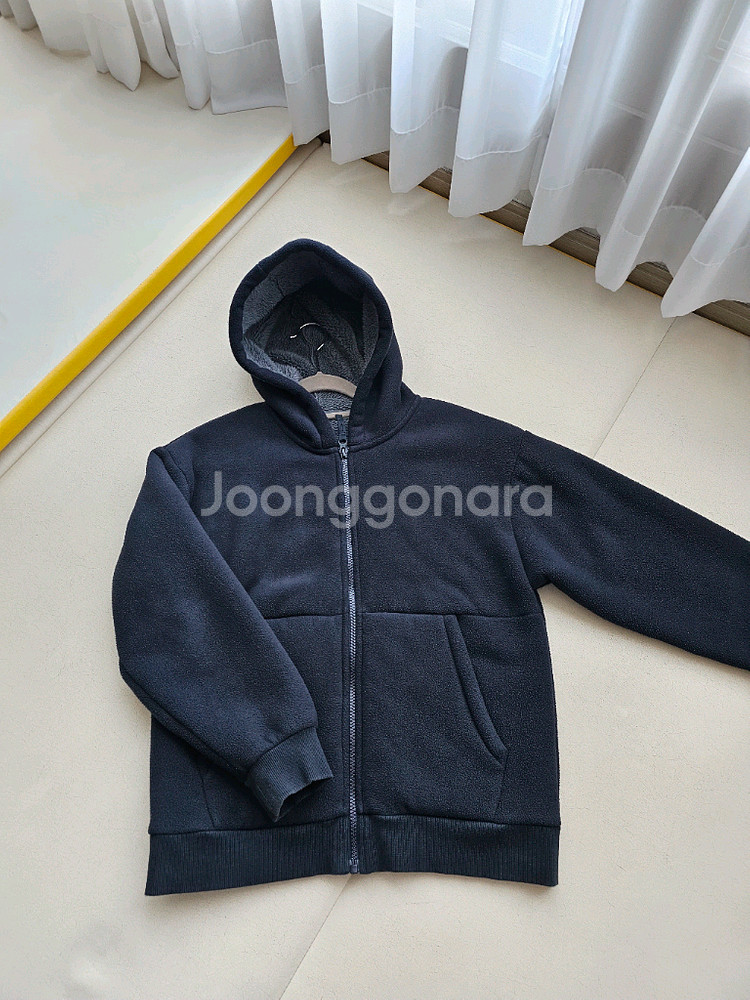 TOPTEN 보아털 후드집업 150사이즈--0