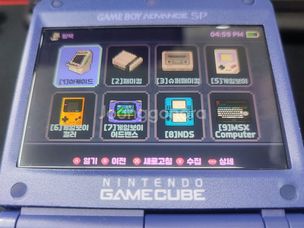레트로 게임기 RG 34XX SP 64기가 한방팩 팝니다--6