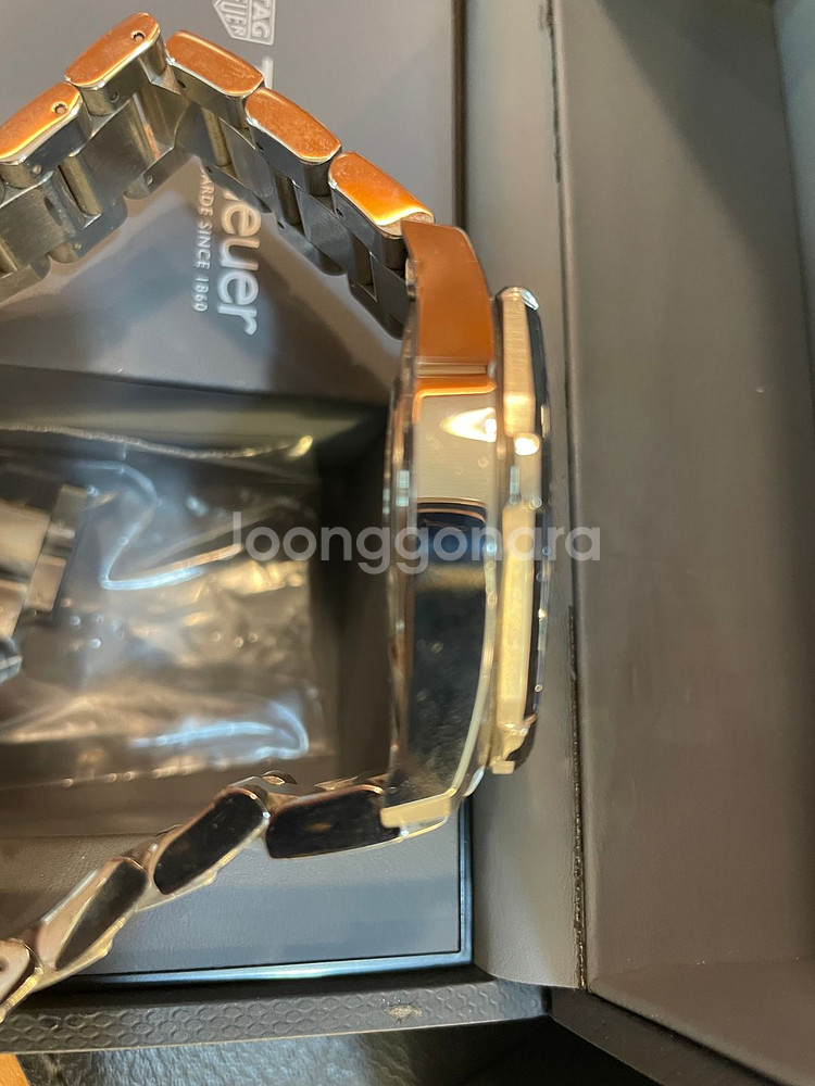 태그호이어 아쿠아레이서 300M 칼리버 5 43mm 청판 오토 시계 WAY201B--3