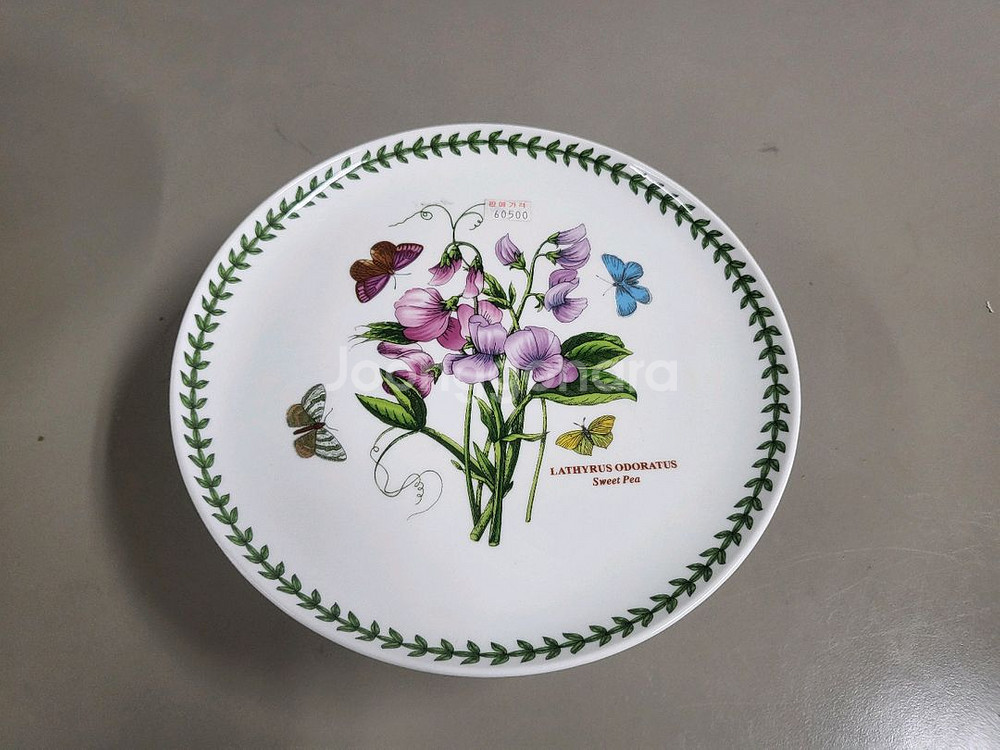 포트메리온 보타닉가든 케이크 접시 사용전--2