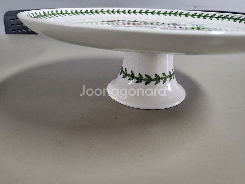 포트메리온 보타닉가든 케이크 접시 사용전--1