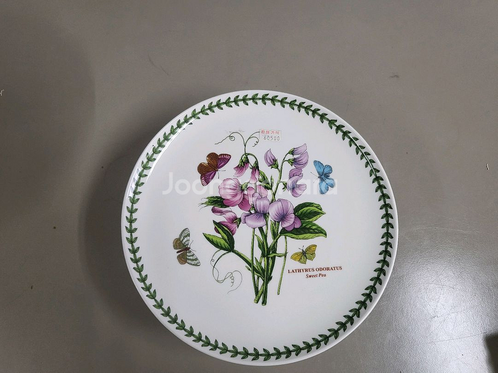 포트메리온 보타닉가든 케이크 접시 사용전--0