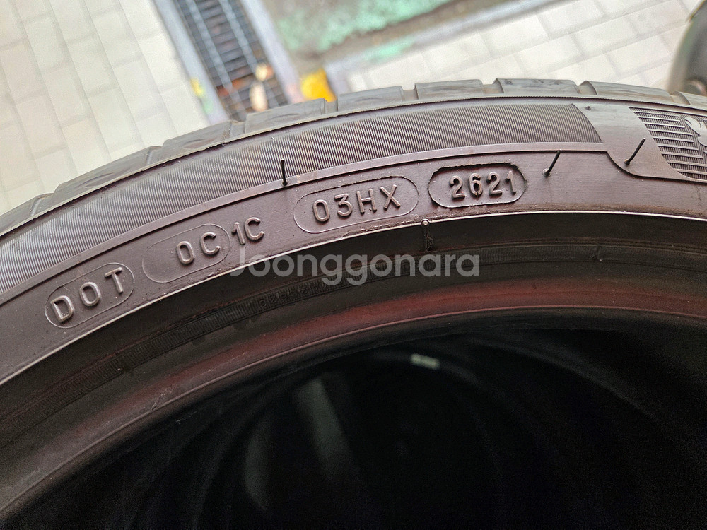 미쉐린 프리미아시 투어 245/40R19 중고타이어--2