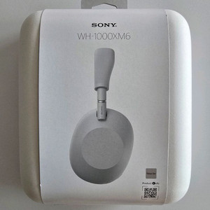 미개봉 소니 WH-1000XM6 실버 25.7 제조