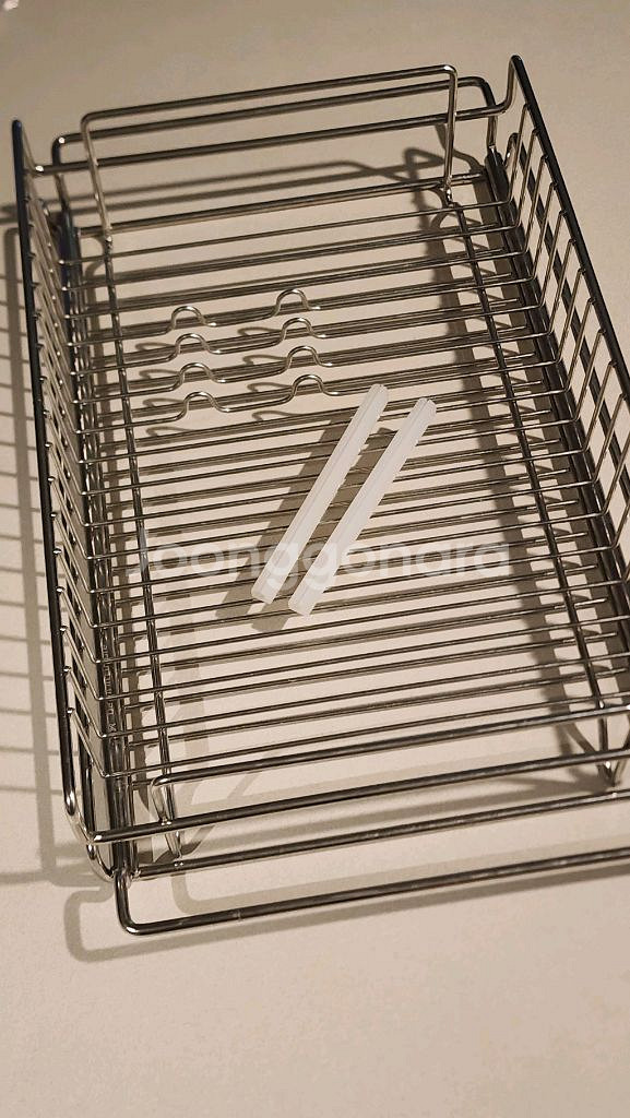 JVR 2in1 올 스텐 슬라이드 식기건조대--1