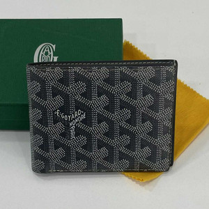 새상품급 고야드 빅투아르 반지갑 그레이