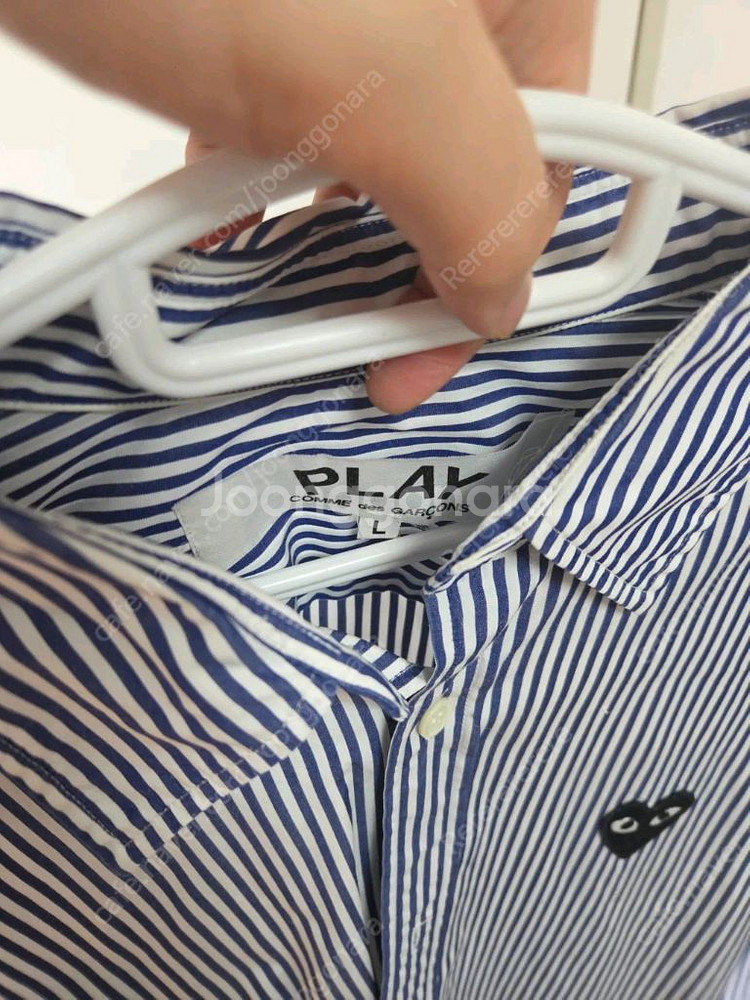 꼼데가르송 스트라이프 셔츠 팝니다.--1
