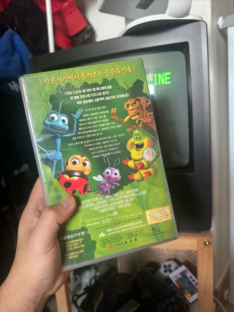 벅스라이프 VHS 비디오 테이프--1