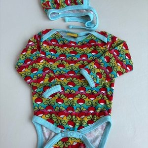 던스 아기 바디수트 68+45 세트