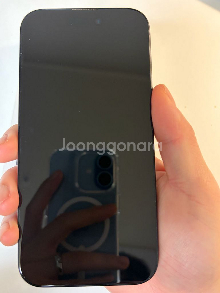 아이폰 15 블랙 128g--3