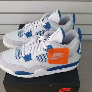 조던4 레트로 밀리터리블루 270 285 300 310