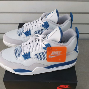 조던4 레트로 밀리터리블루 270 285 300 310