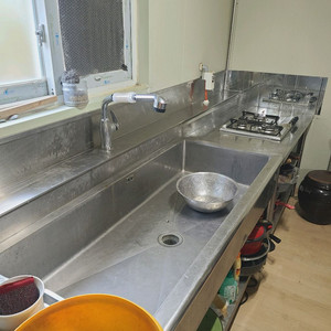 업소용 스테인리스 싱크대 및 가스렌지,다이 이미지