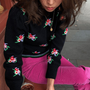 MEMO(메모오피셜) knit wear 'Bouquet'