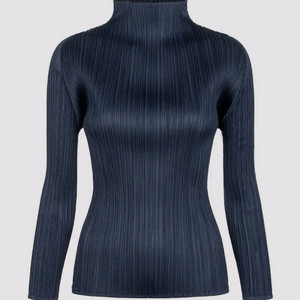 이세이미야케 플리츠플리즈 탑 뉴컬러풀4 베이직 탑 네이비 3사이즈