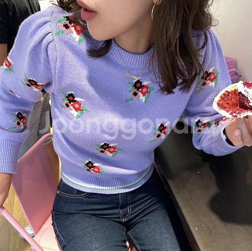 MEMO(메모오피셜) knit wear 'Bouquet'--1