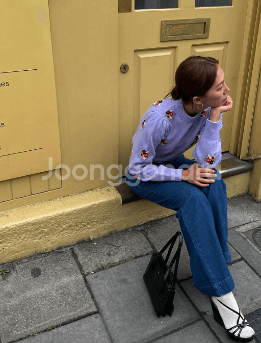 MEMO(메모오피셜) knit wear 'Bouquet'--2