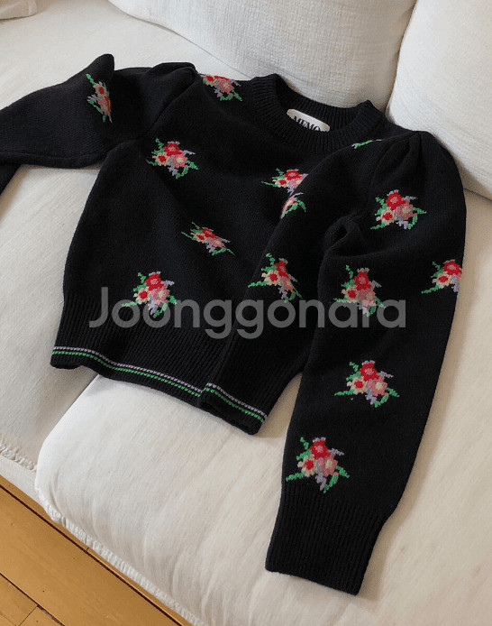 MEMO(메모오피셜) knit wear 'Bouquet'--7