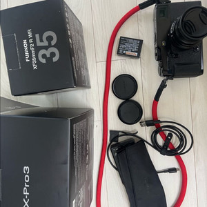 후지 X-PRO3 블랙 렌즈x 교환가능
