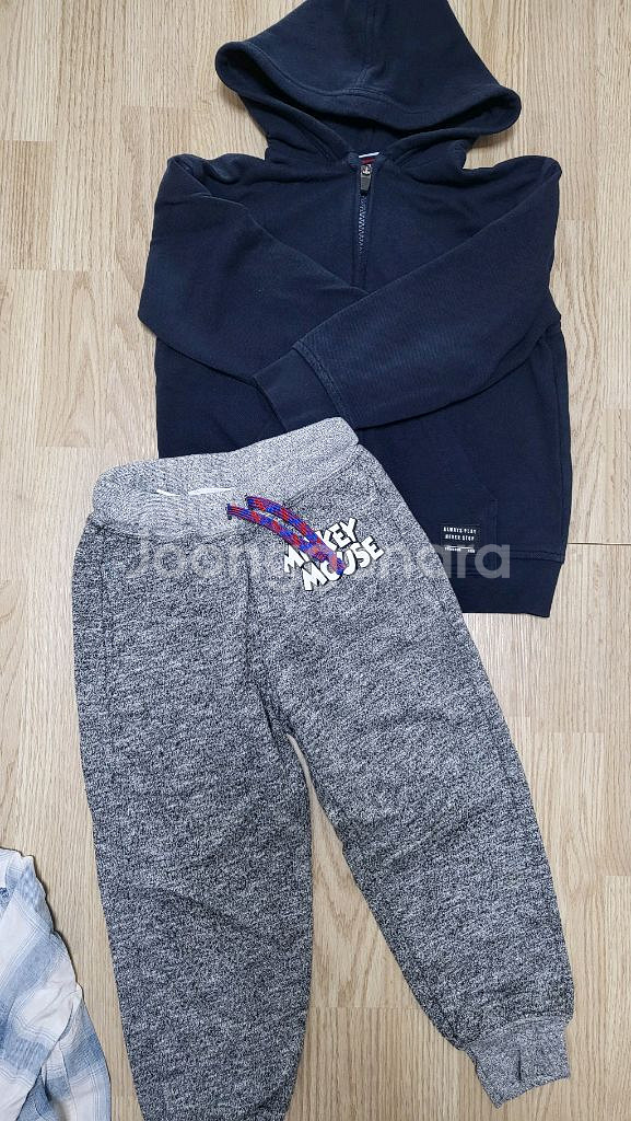 자라키즈 6세 7세 패딩 바지 셔츠 일괄--0