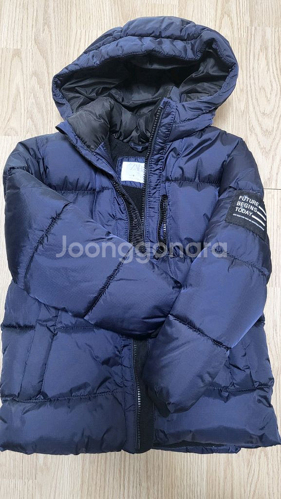 자라키즈 6세 7세 패딩 바지 셔츠 일괄--4