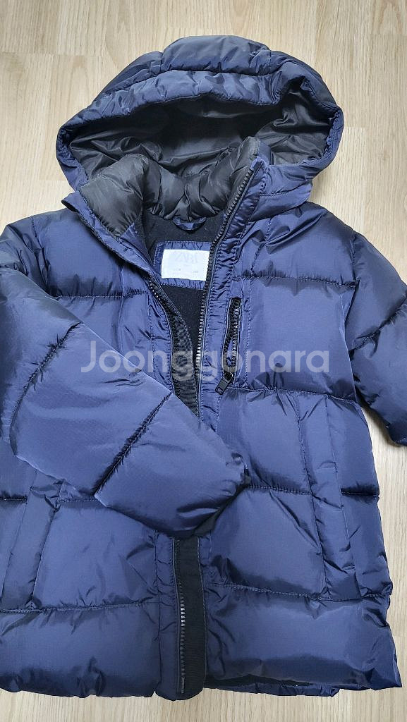 자라키즈 6세 7세 패딩 바지 셔츠 일괄--3