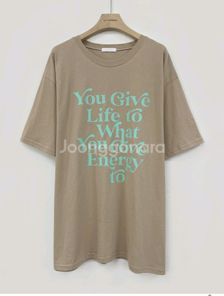 르꼬르망 박스 티셔츠 새상품--2