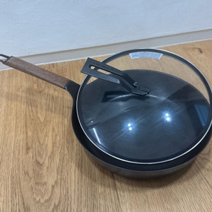 버미큘라 주물 법랑 무쇠 프라이팬 28cm 깊은팬 + 뚜껑